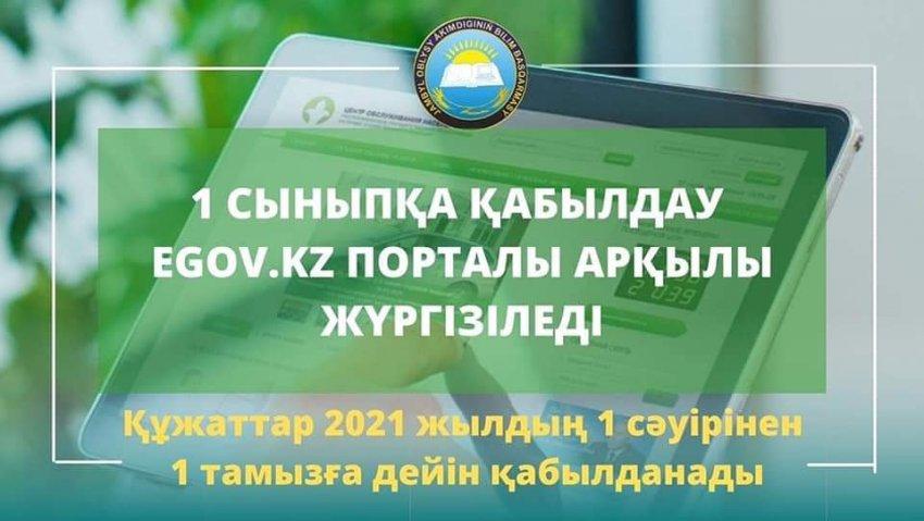 1-сыныпқа құжат қабылдау 1 сәуірден басталады